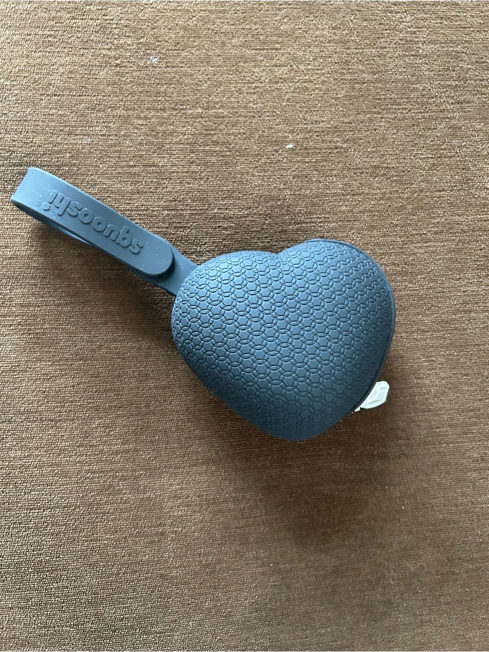 Heart-Shaped Silicone Storage Pouch